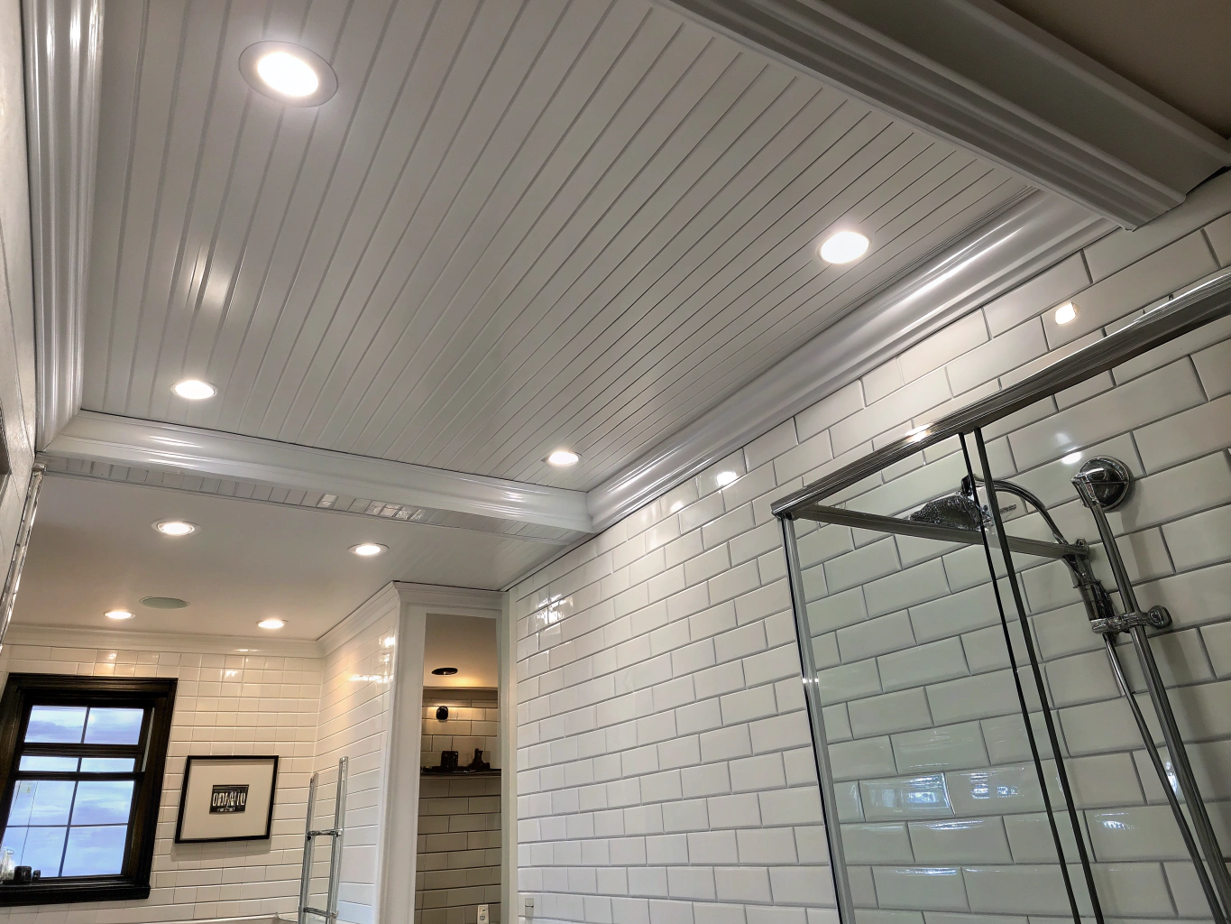 Kitchen and bathroom ceiling remediation